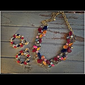 J Crew Earrings and Necklace Set